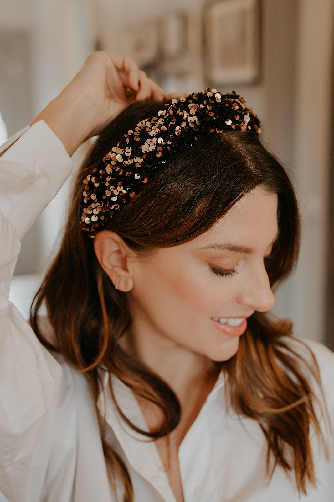 SERRE TETE SEQUINS