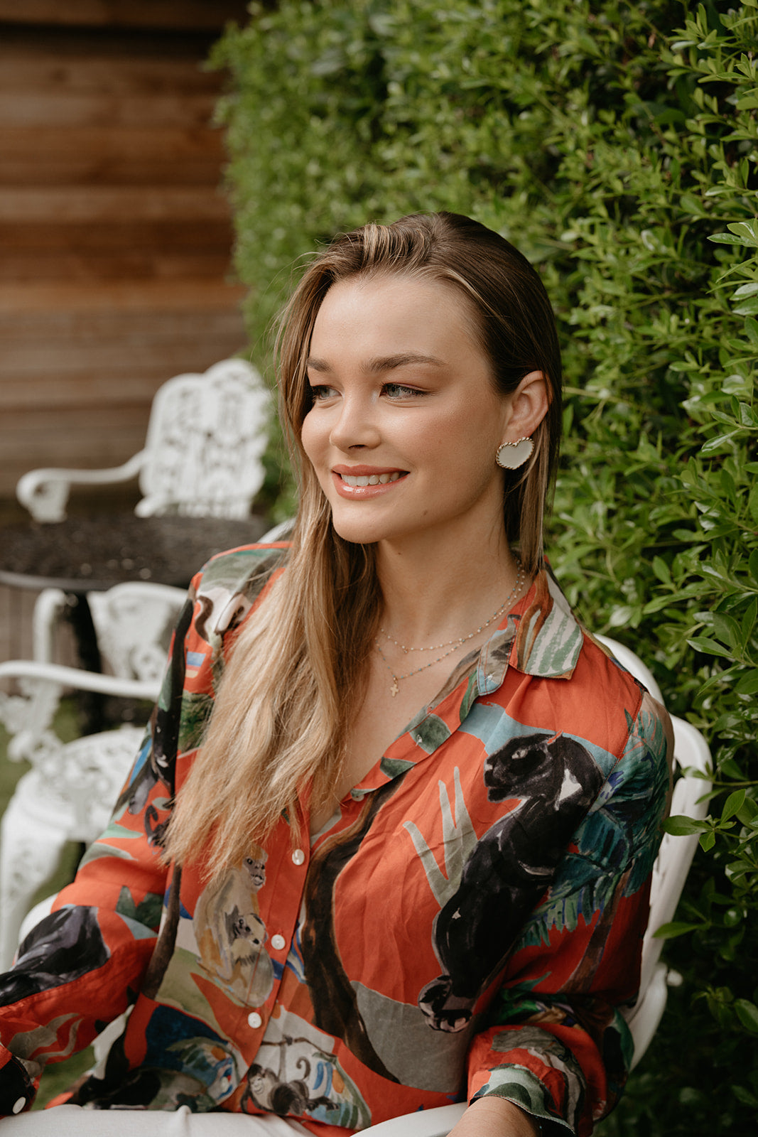 BOUCLES D'OREILLES BETHANY - CREME