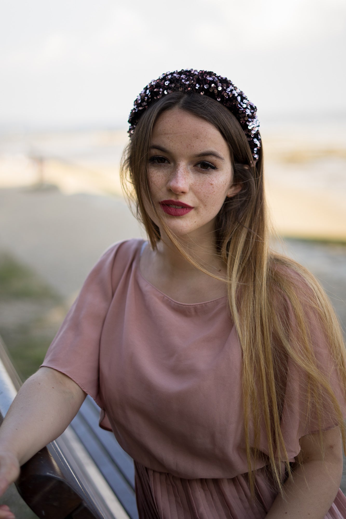 SERRE-TETE SEQUINS - SUE