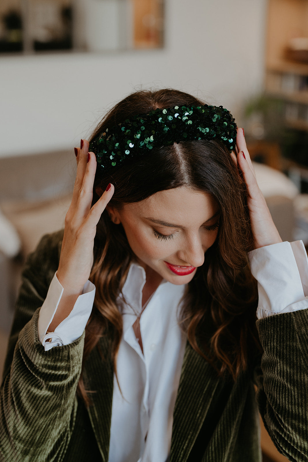 SERRE-TETE SEQUINS - ABBY