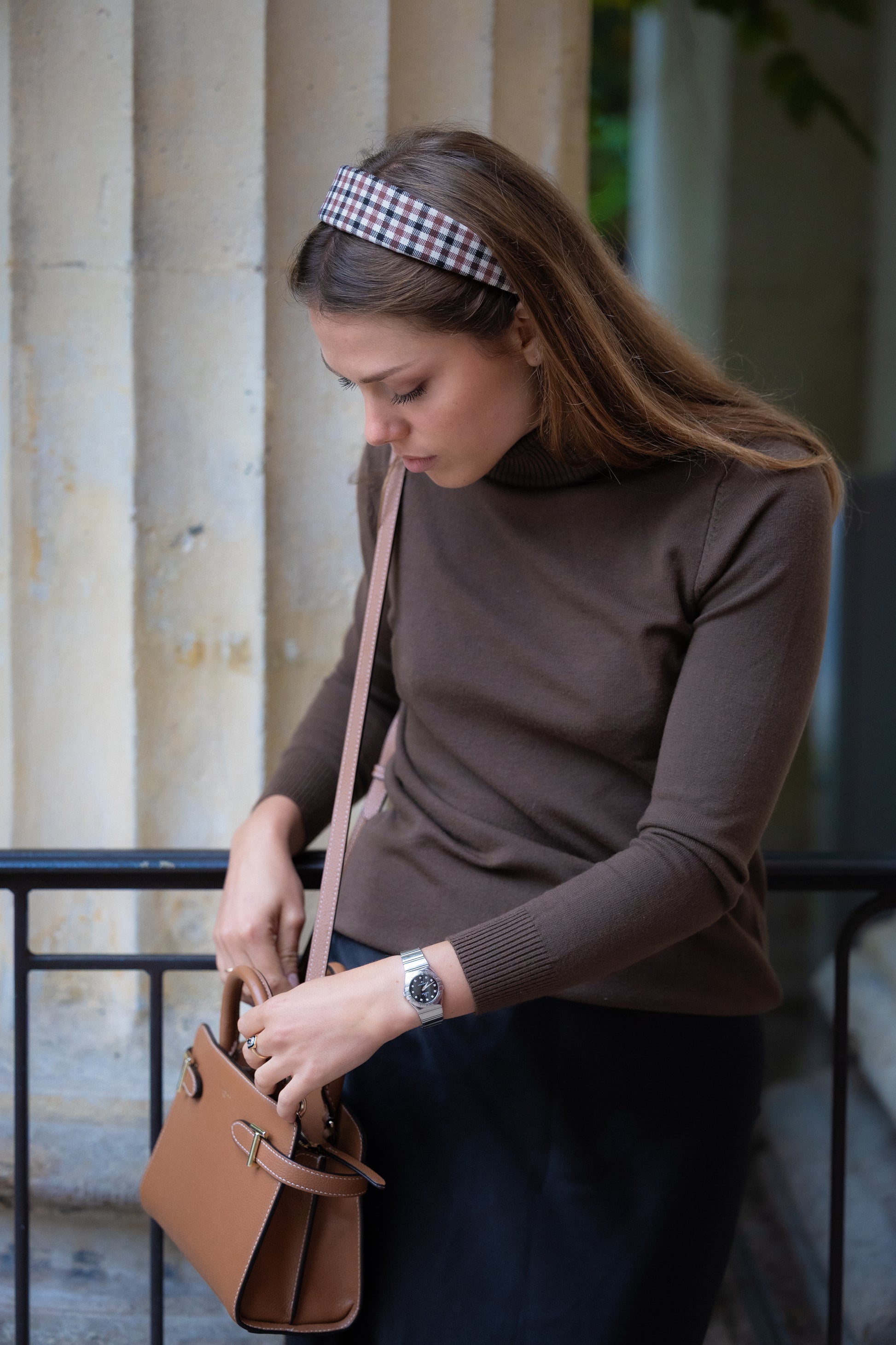 Bijou de cheveux élégant fabriqué en France – serre-tête mode femme tendance Gossip Girl