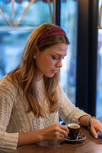 Serre-tête femme Scarlett – Bijou de cheveux chic et élégant